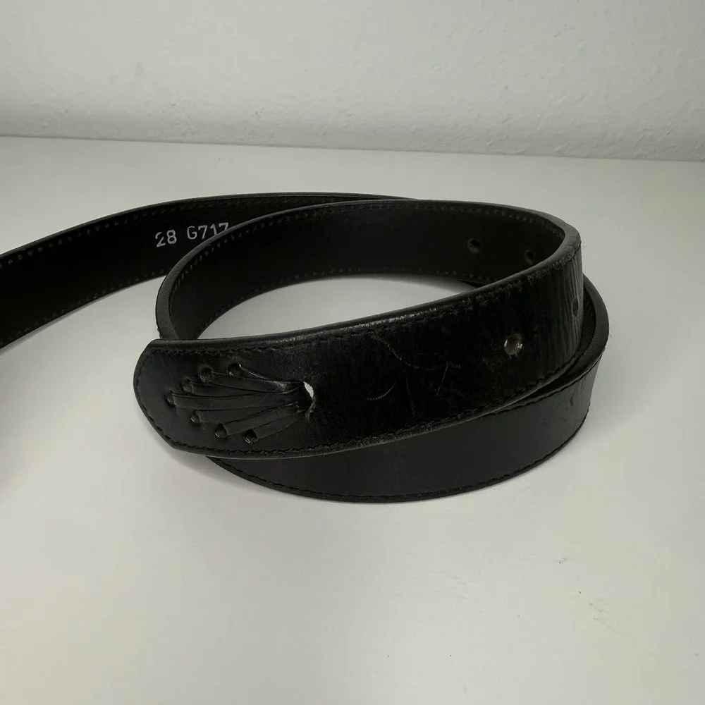 LL BEAN Vintage 1991 Western Black 28